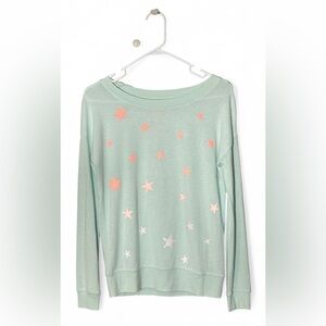 5/$25 Mint Starry Long Sleeve Tee